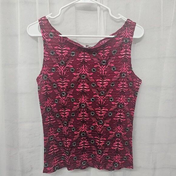 Vintage Sigrid Olsen Tank Y2K Floral Pink Whimsigoth Fairy Grunge S - Picture 6 of 10